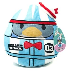 SQUISHMALLOW Hello Kitty Sanrio Tokyo Racer Tuxedosam 8" NWT